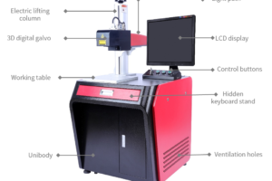 3D Fiber laser marking machine